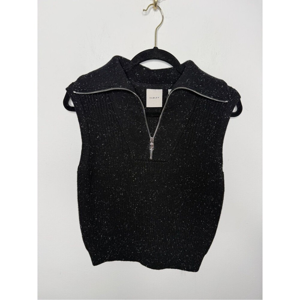 Varley Halley Half Zip Rib Vest - Picture 2 of 6